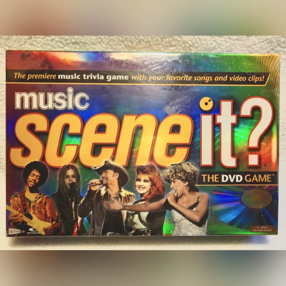 Scene it? DVD board game.